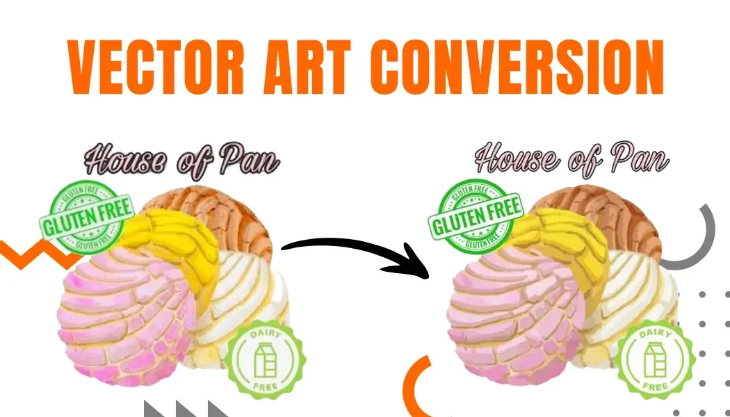 Vector Art Conversion Banner