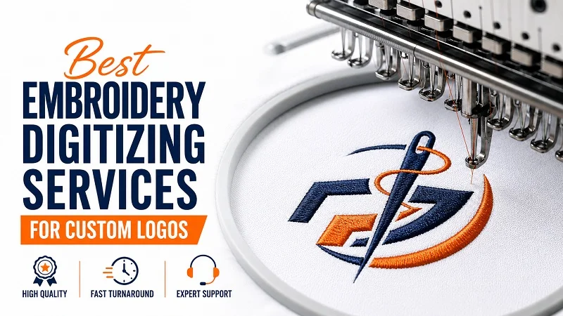 Embroidery Digitizing Services for Custom Logos