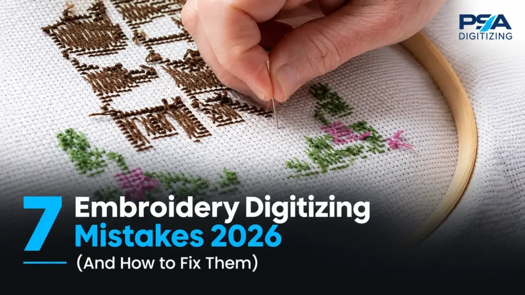 7 Embroidery Digitizing Mistakes 2026