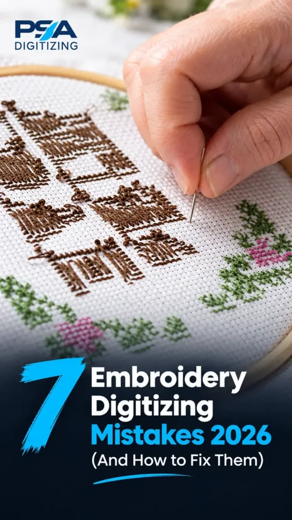 7 Embroidery Digitizing Mistakes 2026 (And How to Fix Them) 1 7 Embroidery Digitizing Mistakes